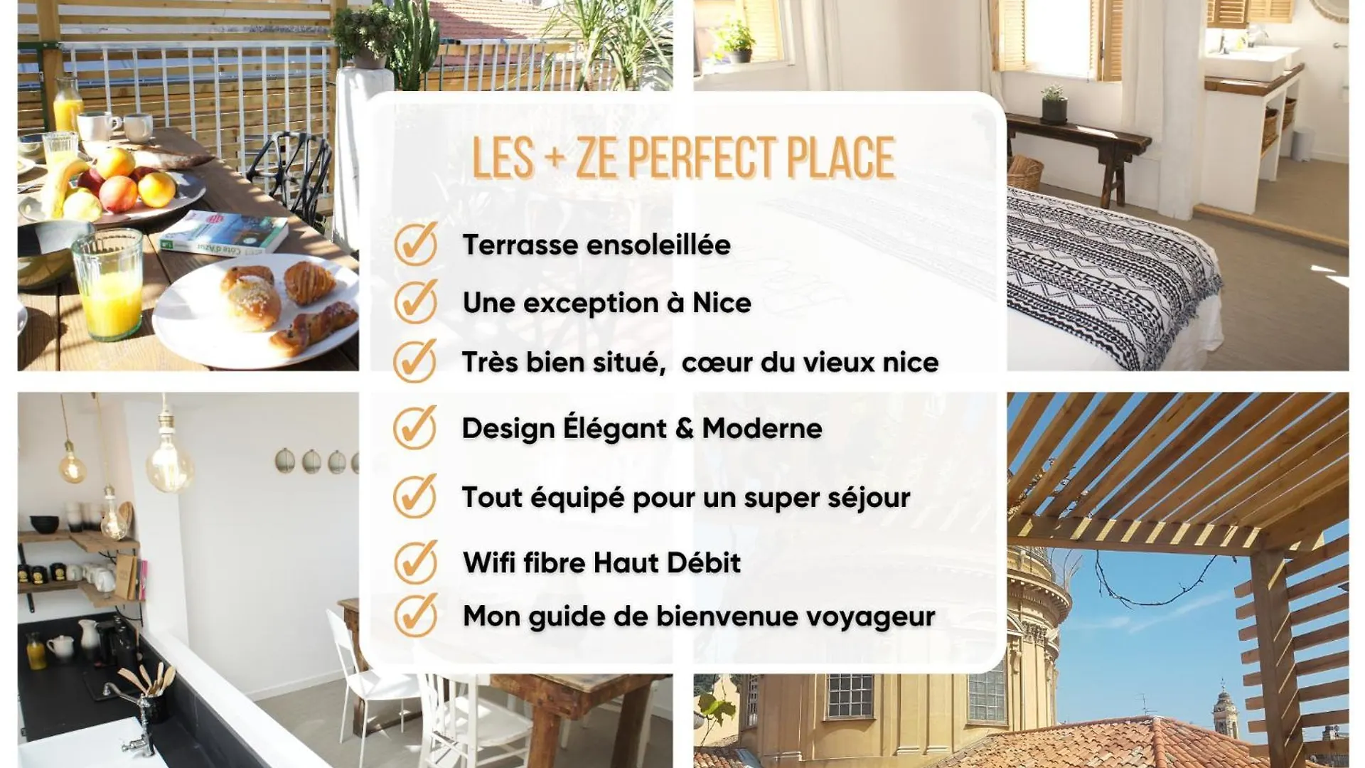 Ze Perfect Place - Vieux Nice - Exceptionnel Appartement - Calme Et Terrasse Avec Vues France